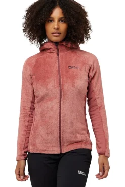 Jack Wolfskin Fleece Rotwand Hooded Fz W