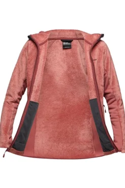 Jack Wolfskin Fleece Rotwand Hooded Fz W