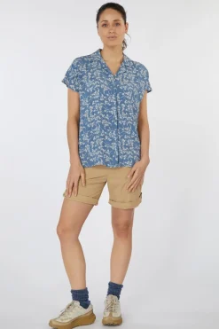 Jack Wolfskin Hemd Sommerwiese Ss Shirt