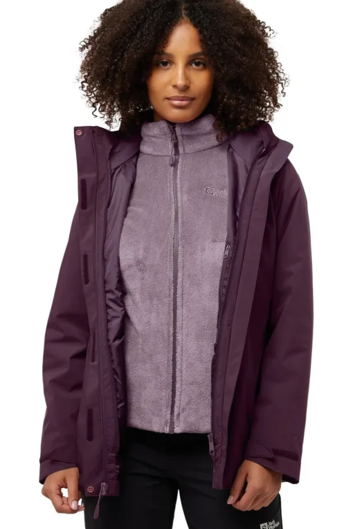 Jack Wolfskin 3-In-1 Jas Rotwand 3In1