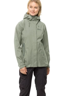 Jack Wolfskin Regenjas Kammweg 2L W