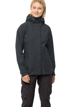 Jack Wolfskin Regenjas Kammweg 2L W