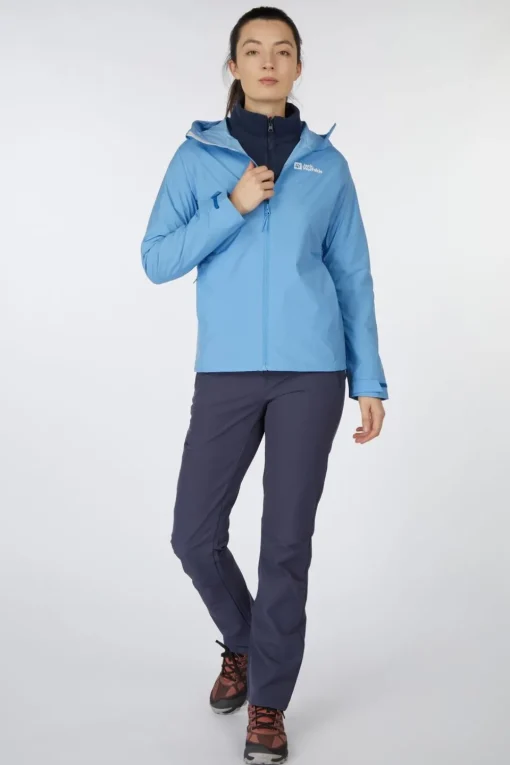 Jack Wolfskin Regenjas Prelight 2.5L Lt Jkt W