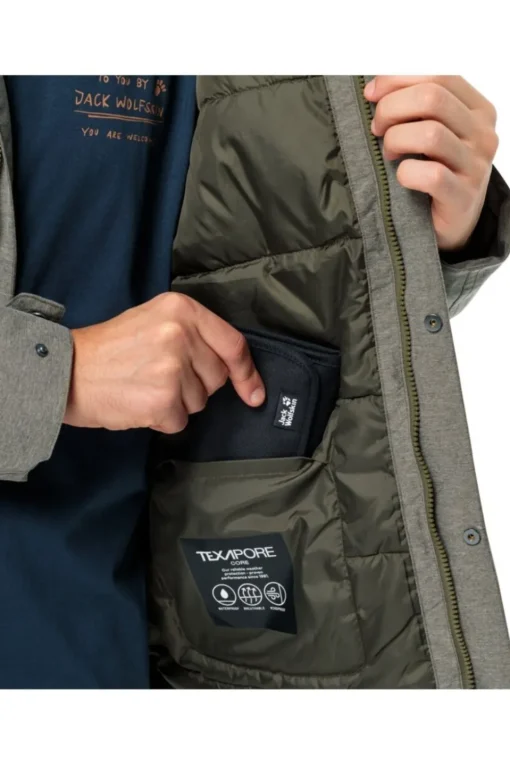 Jack Wolfskin Regenjas Snowy Park