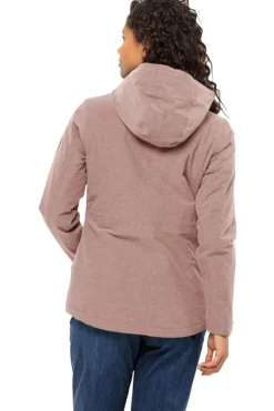 Jack Wolfskin Regenjas Snowy Park  W