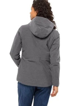 Jack Wolfskin Regenjas Snowy Park  W