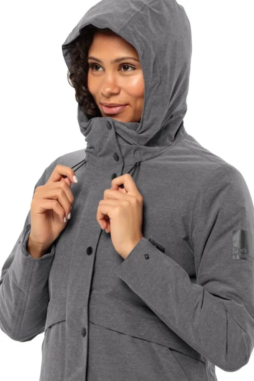 Jack Wolfskin Regenjas Snowy Park  W