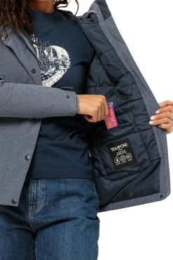 Jack Wolfskin Regenjas Snowy Park  W