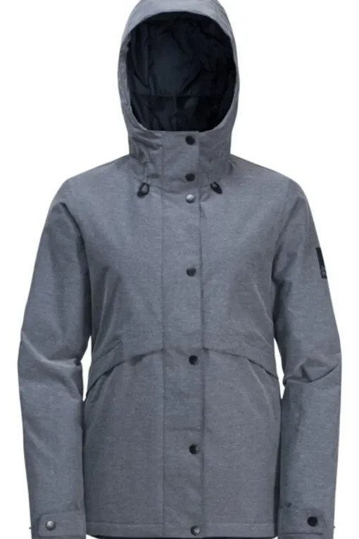 Jack Wolfskin Regenjas Snowy Park  W