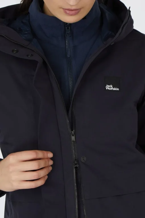 Jack Wolfskin Regenjas Terraview 2L  Coat W