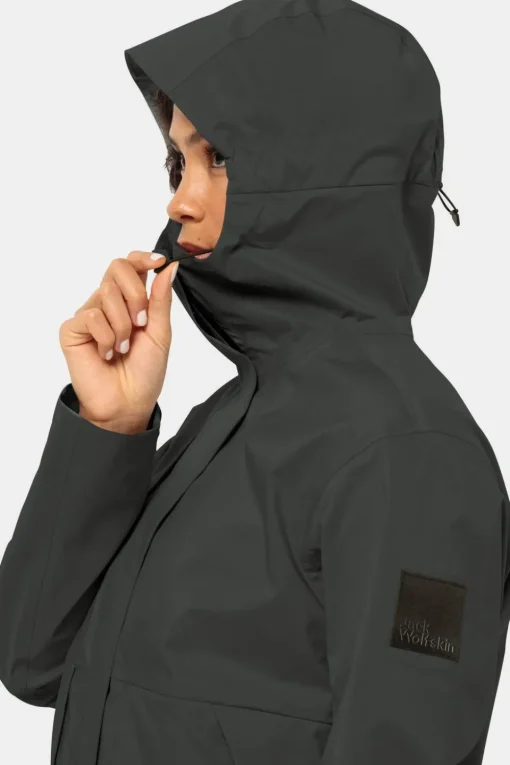 Jack Wolfskin Regenjas Wandermood 3L  W