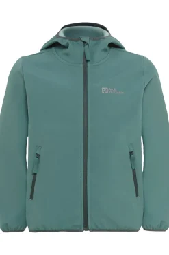 Jack Wolfskin Softshell Jas Fourwinds Jacket Kids