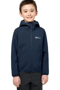 Jack Wolfskin Softshell Jas Fourwinds Jacket Kids