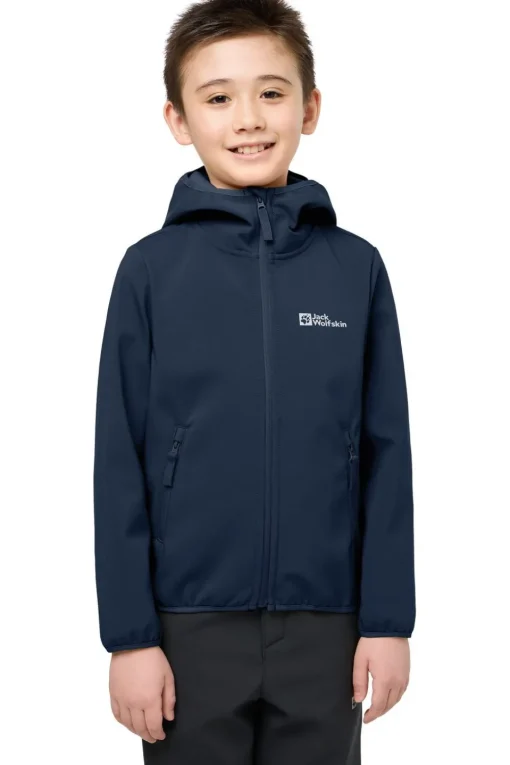 Jack Wolfskin Softshell Jas Fourwinds Jacket Kids