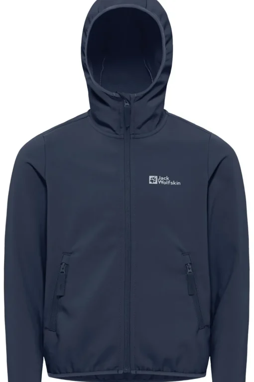 Jack Wolfskin Softshell Jas Fourwinds Jacket Kids