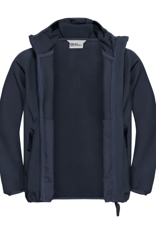 Jack Wolfskin Softshell Jas Fourwinds Jacket Kids