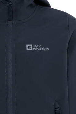 Jack Wolfskin Softshell Jas Fourwinds Jacket Kids