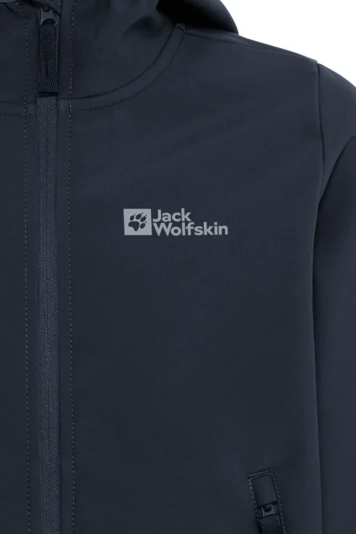 Jack Wolfskin Softshell Jas Fourwinds Jacket Kids