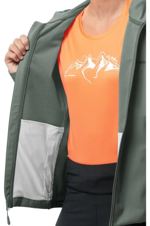 Jack Wolfskin Softshell Jas Bornberg Softshell