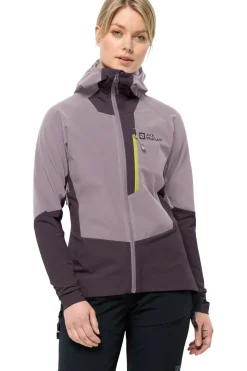 Jack Wolfskin Softshell Jas Alpspitze Hoodie W
