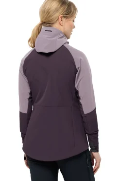 Jack Wolfskin Softshell Jas Alpspitze Hoodie W