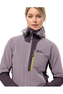 Jack Wolfskin Softshell Jas Alpspitze Hoodie W