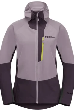 Jack Wolfskin Softshell Jas Alpspitze Hoodie W