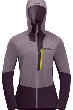 Jack Wolfskin Softshell Jas Alpspitze Hoodie W