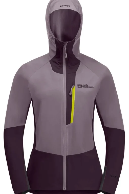 Jack Wolfskin Softshell Jas Alpspitze Hoodie W