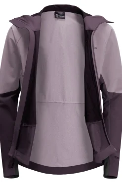 Jack Wolfskin Softshell Jas Alpspitze Hoodie W