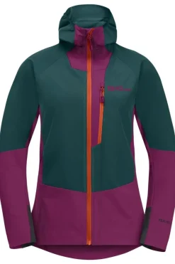 Jack Wolfskin Softshell Jas Alpspitze Hoodie W