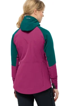 Jack Wolfskin Softshell Jas Alpspitze Hoodie W