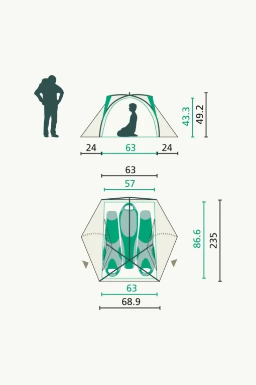 Jack Wolfskin Tent Stratos Lite III