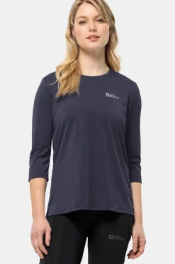 Jack Wolfskin T-Shirt Crosstrail 3/4 Sleeve Tee