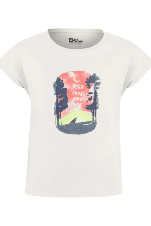 Jack Wolfskin T-Shirt Graphic Girls T
