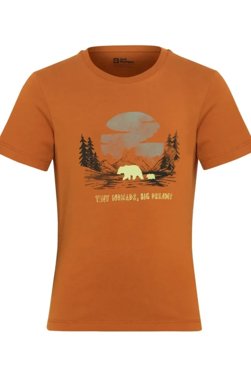 Jack Wolfskin T-Shirt Graphic Cotton T Kids