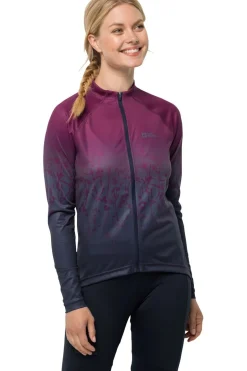 Jack Wolfskin T-Shirt Morobbia Fz L/S Print W