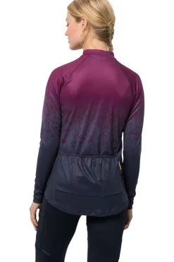 Jack Wolfskin T-Shirt Morobbia Fz L/S Print W