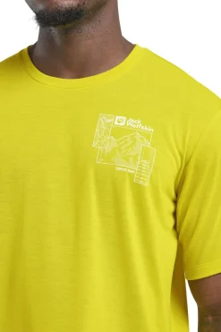 Jack Wolfskin T-Shirt Vonnan Graphic T M
