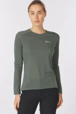 Jack Wolfskin T-Shirt Vonnan Ls T W