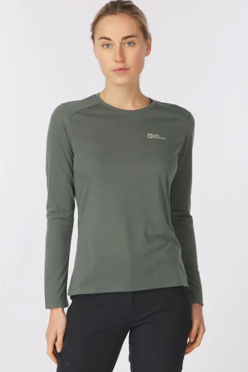 Jack Wolfskin T-Shirt Vonnan Ls T W