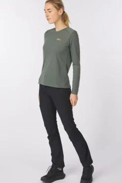 Jack Wolfskin T-Shirt Vonnan Ls T W