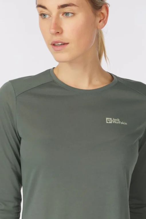 Jack Wolfskin T-Shirt Vonnan Ls T W