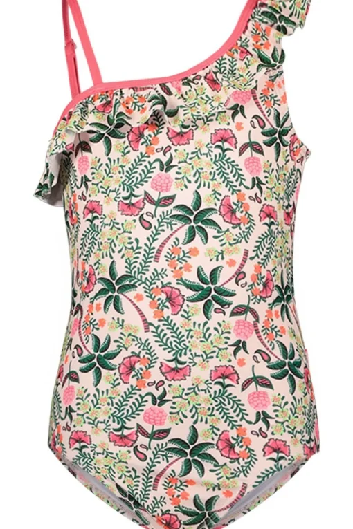 Just Beach Badpak Floral Sunset