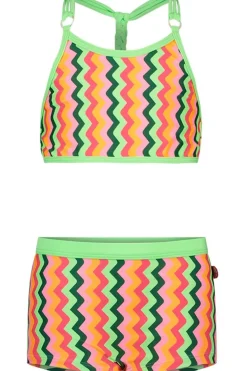 Just Beach Bikini Zigzag Braid