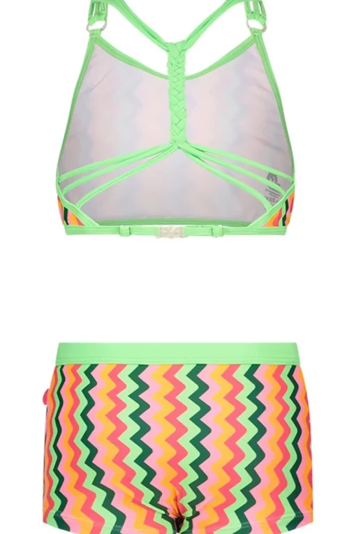 Just Beach Bikini Zigzag Braid