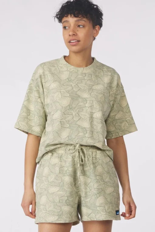 Kavu T-Shirt Live Free Crop Tee