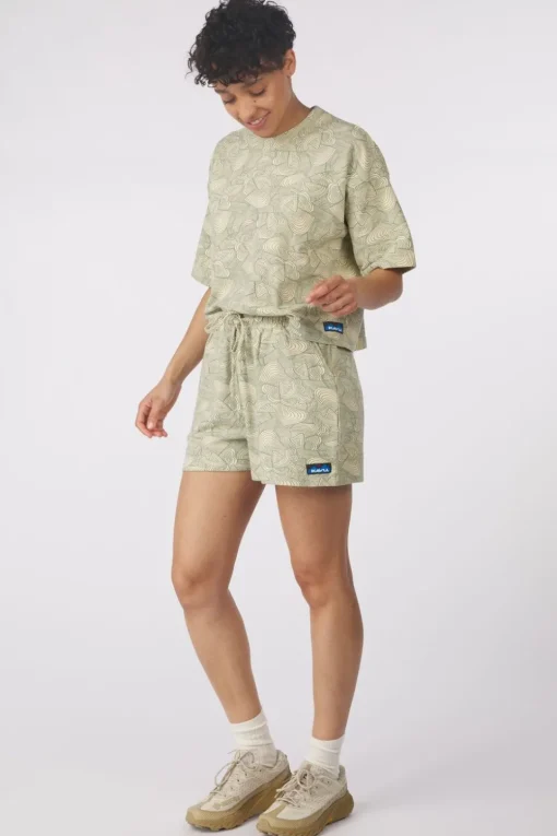 Kavu T-Shirt Live Free Crop Tee