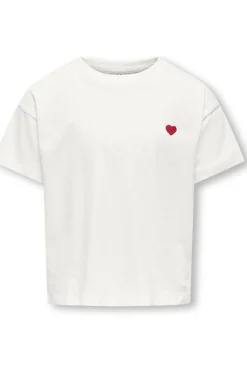 Kids Only T-Shirt Maiken Crop Heart