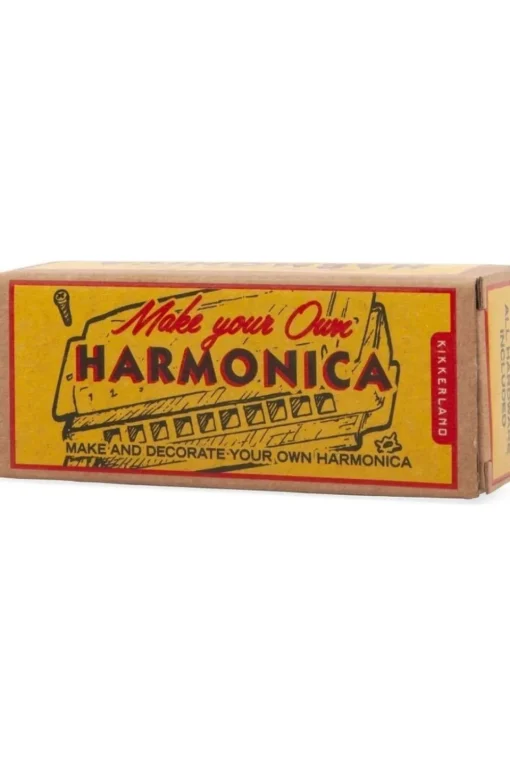 Kikkerland Speelgoed Make Your Own Harmonica